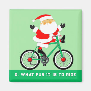 Imã Enchimentos de meia de Natal para ciclistas