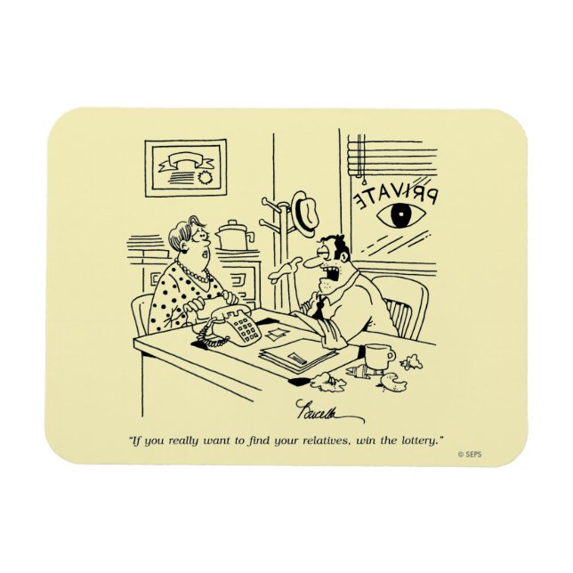 Ímã Encontrando Relativos (Horizontal)