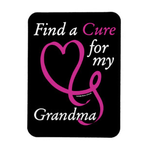 Ímã Encontrar um Cancer de Cura/Coração/Avó...