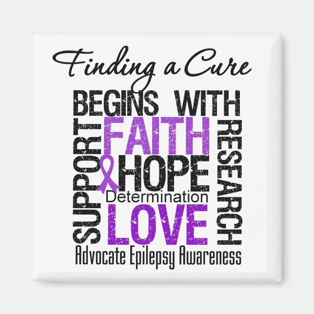 Imã Encontrar um Cura para Epilepsia (Frente)