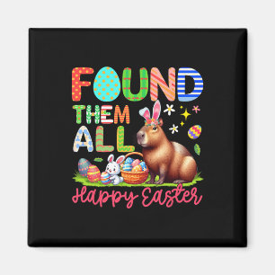 Imã Encontraram Todos Coelhinho da Páscoa Feliz Ovos C