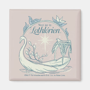 Imã Encontre-me em LOTHLORIEN™ - Barco Cisne