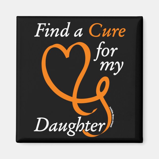 Imã Encontre uma Cura/Coração/Filha...RSD/CRPS (Frente)