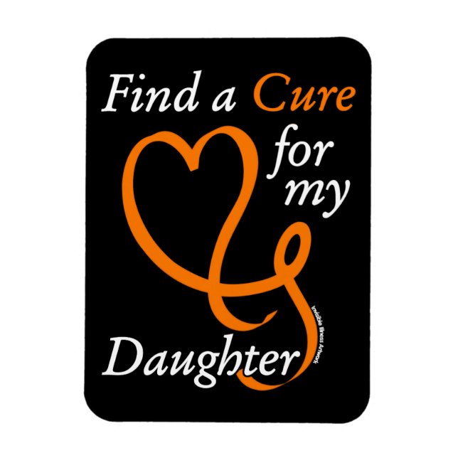 Ímã Encontre uma Cura/Coração/Filha...RSD/CRPS (Vertical)