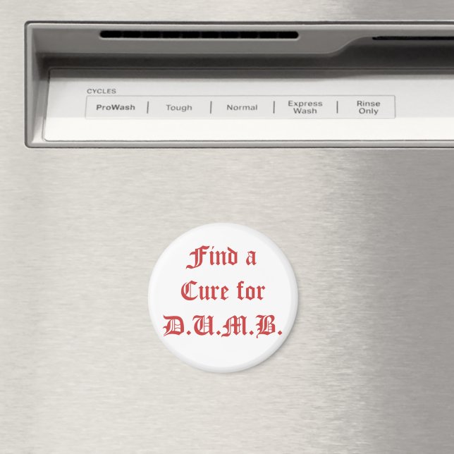Imã Encontre uma Cura para D.U.M.B. (In Situ (Dishwasher))