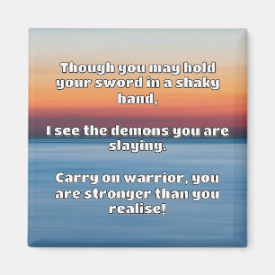 Imã Encorajamento à cotação positiva do Empath Warrior