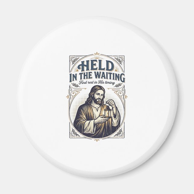 Imã Encorajamento Jesus Infertilidade Tentando Concebe (Frente)