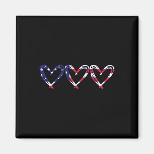 Imã Encorajar A Bandeira Americana Funny 4 De Julho Em