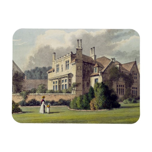Ímã Endsleigh, do Repositório de Artes da Ackermann, (Horizontal)