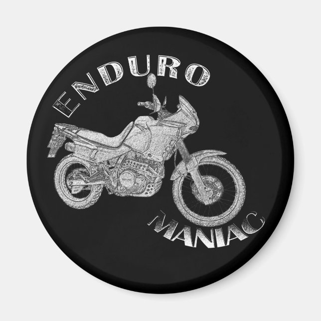 Imã Enduro Maniac - Biker (Frente)