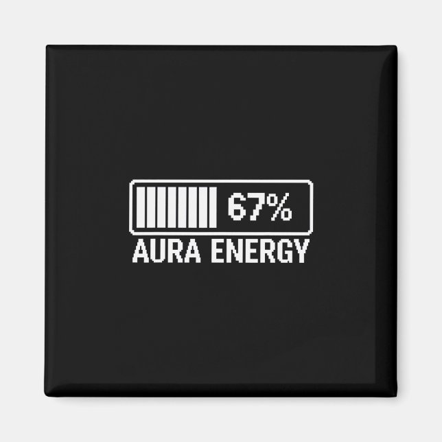 Imã Energia Aura Em 67 Seis Sete Meme  (Frente)