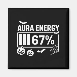 Imã Energia da aura 67 por cento 6 7 meme halloween