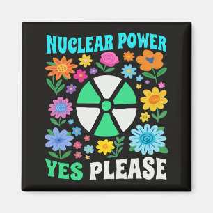 Imã Energia Nuclear Sim Por Favor Flores de Energia Li