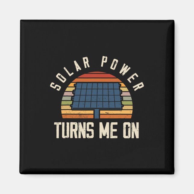 Imã Energia solar solar do painel solar (Frente)