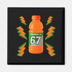 Imã Energizado Por 67 Aura Engraçado 6 7 Meme Seis Set
