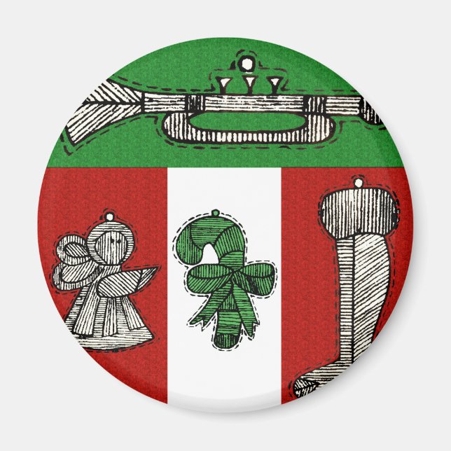 Imã Enfeites Antigos (Frente)