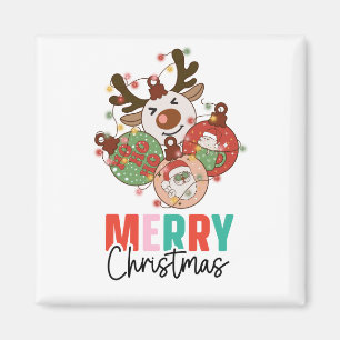 Imã Enfeites fofos - Feliz Natal