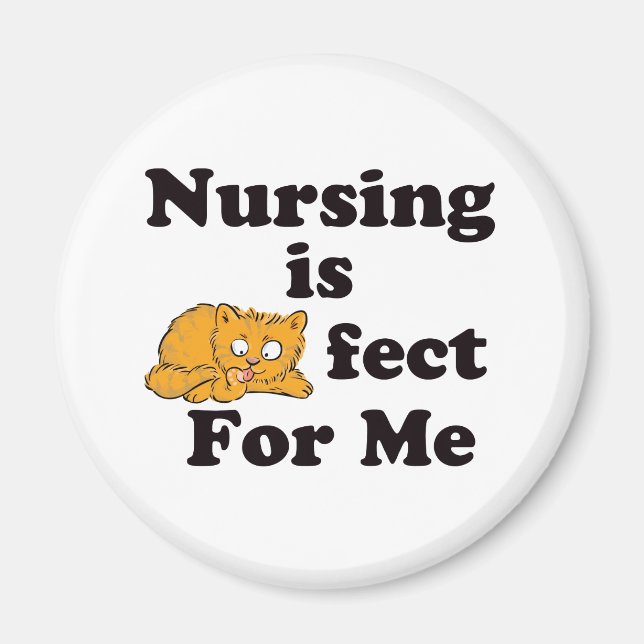 Imã Enfermagem é perfeita para mim (Frente)