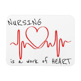 Ímã Enfermagem é uma obra de coração Obrigado