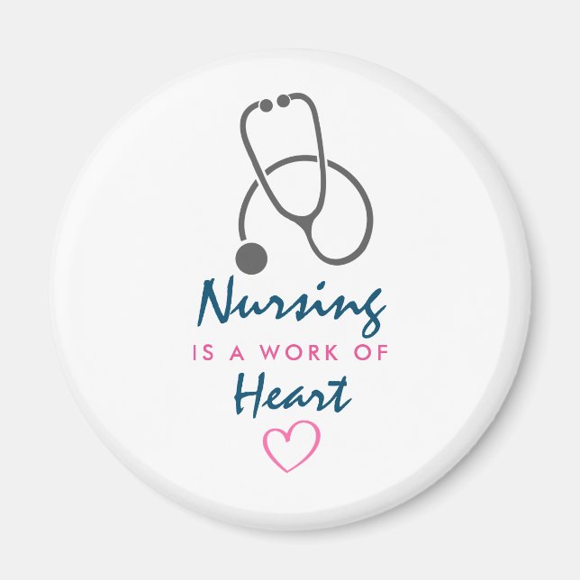 Imã Enfermagem é uma obra de Dizer Coração com Stetesc (Frente)