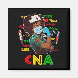 Imã Enfermeira Afro-Americana História Negra Orgulho B