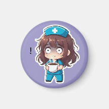 Enfermeira Chibi Original 2.0 - Esgotamento Total