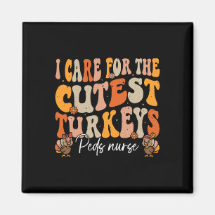 Imã Enfermeira de Ação de Graças Perus Perversos Retro