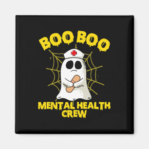 Imã Enfermeira de Halloween Costume Mental Health Nurs