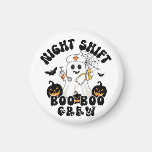 Imã Enfermeira de Halloween - Ghost da BOO BOO