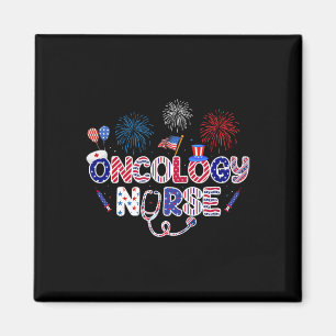 Imã Enfermeira de Oncologia 4 de Julho Dia da Independ