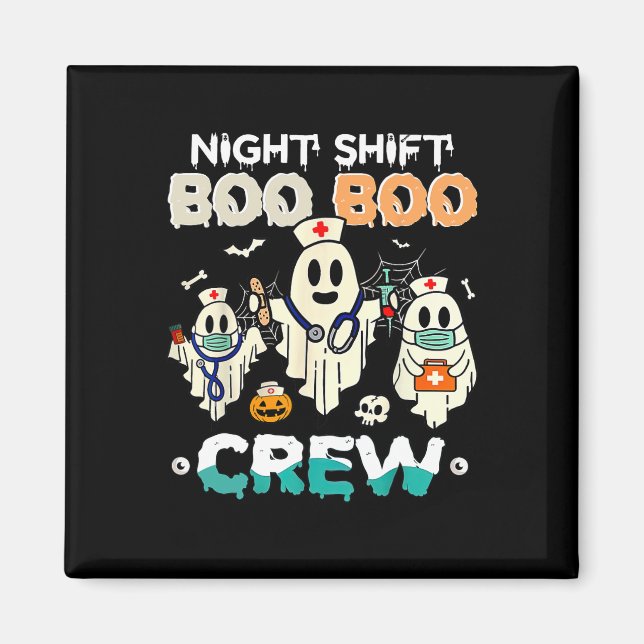Imã enfermeira Ghost Halloween Nur (Frente)