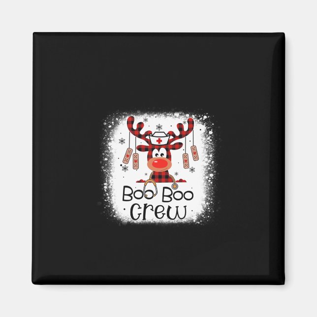 Imã Enfermeira Gift Boo Boo (Frente)