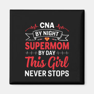 Imã Enfermeira Gift CNA Por Noite Supermãe