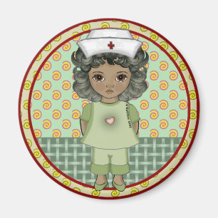 Imã Enfermeira Negra