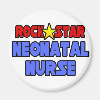 Imã Enfermeira Neonatal Rock Star
