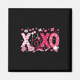 Imã Enfermeira Xoxo Estetoscópio Dia dos Namorados Enf