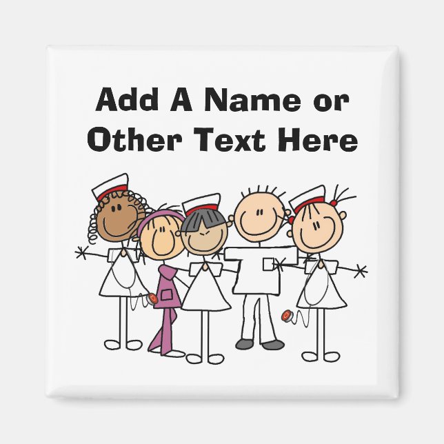 Imã Enfermeiras Semanas de T-shirts e presentes (Frente)