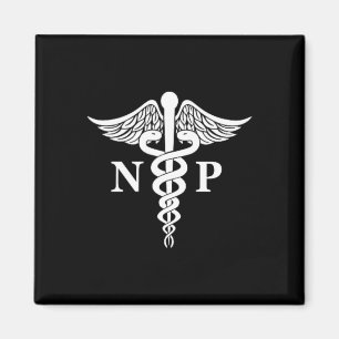 Imã Enfermeiro Caduceus - Símbolo Médico Pocket