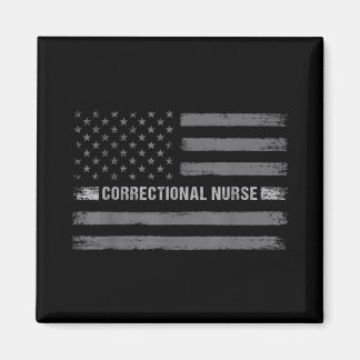 Imã Enfermeiro correcional norte-americano Flag Vintag