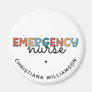 Imã Enfermeiro de Emergência Personalizado Enfermeiro