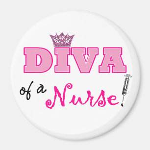 Imã Enfermeiro/Diva de uma Enfermeira! ímãs