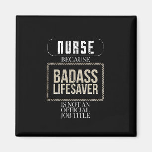 Imã Enfermeiro Enfermeiro Badass Lifesaver RN LPN ER E