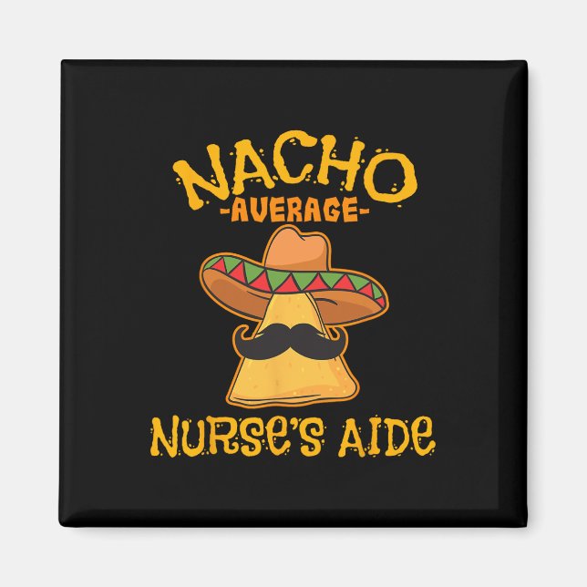 Imã Enfermeiro Médio Nacho Cna Cinco De Mayo Mexic (Frente)