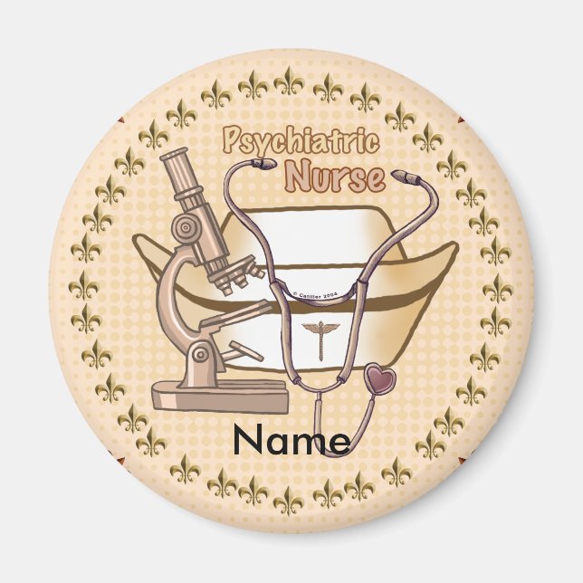 Imã Enfermeiro psiquiátrico (Frente)