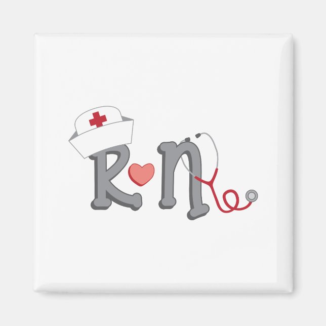 Imã Enfermeiro Registrado (Frente)