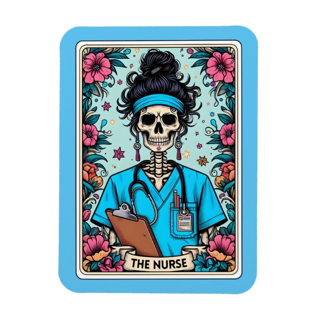Ímã Enfermeiro Tarot Magnet (Vertical)