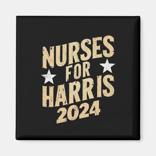 Imã Enfermeiros Para Harris 2024 EUA (Frente)