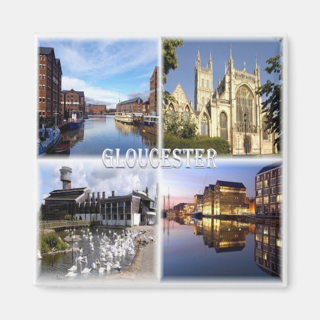 Imã ENG008 GLOUCESTER, Museu Nacional das Vias Navegáv (Frente)