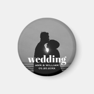 Imã Engagement Photo Magnet