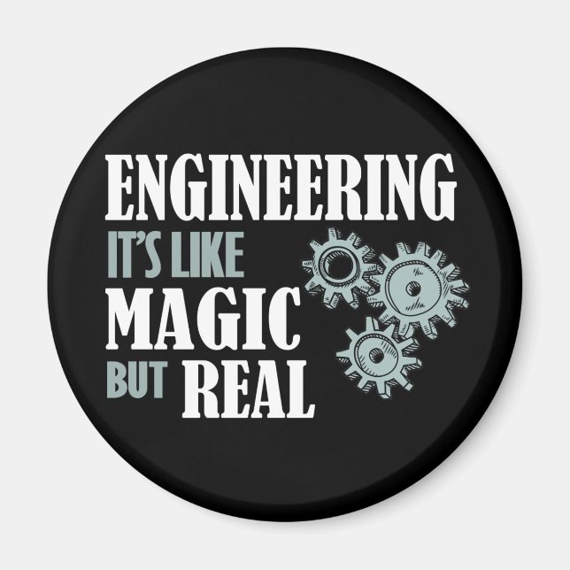 Imã Engenharia - É como Magia, mas Real (Frente)